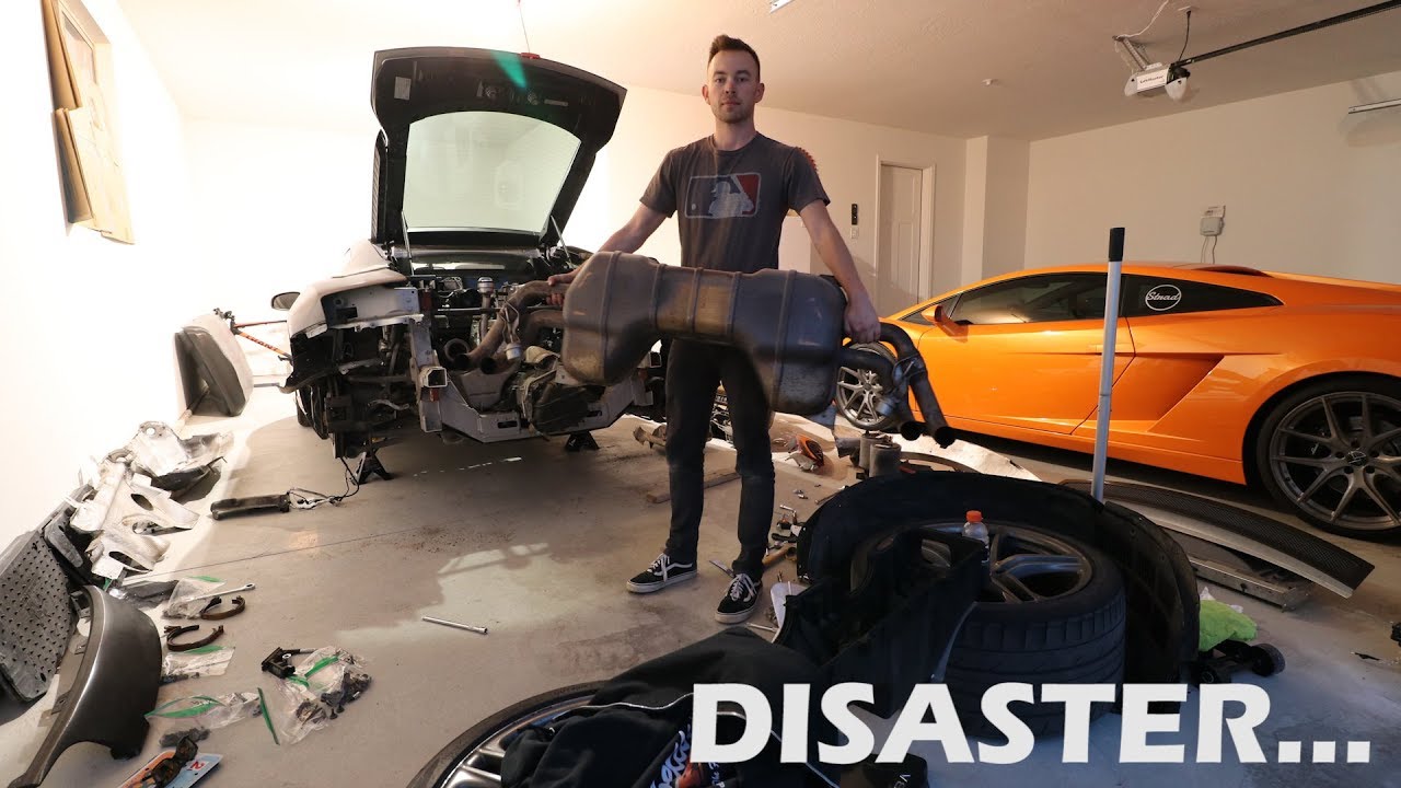 THIS is why I don't work on my supercars *Audi R8 Exhaust Install Attempt*