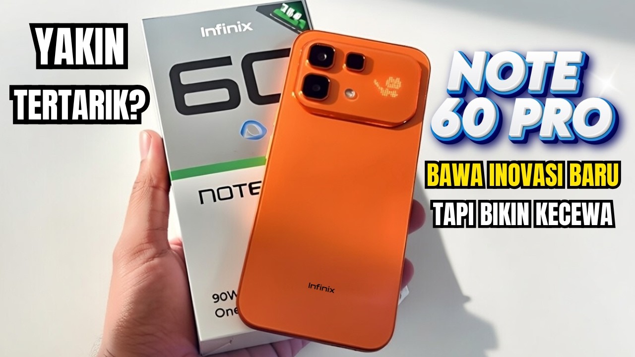JANGAN BELI HP INI DULU‼️INFINIX NOTE 60 PRO 5G RESMI HADIR, BIKIN KEJUTAN BARU LAGI NIH