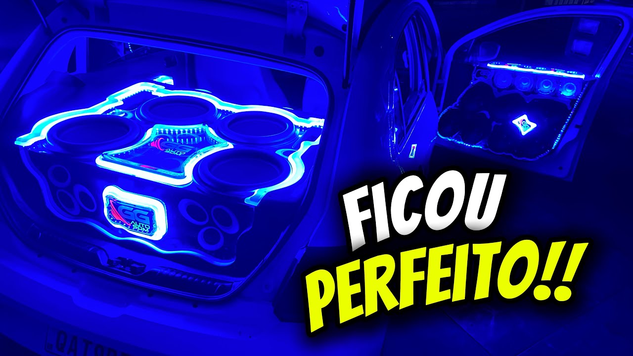 SOM do GOL FINALIZADO / FICOU FORTE??🫨 - GG Auto Som 