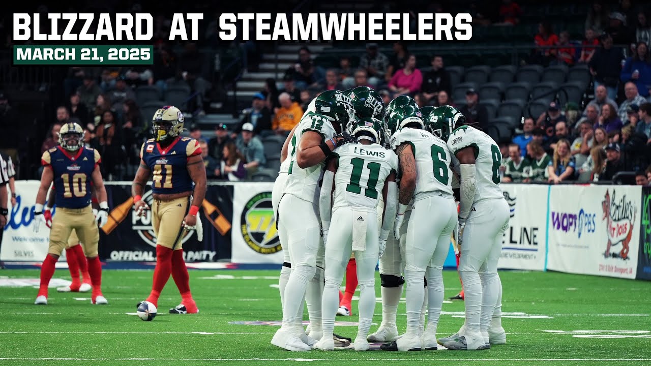 Green Bay Blizzard at Quad City Steamwheelers | Week 1 Highlights