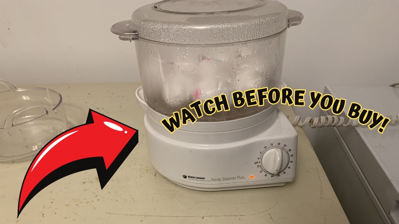 Обзор пароварки и рисоварки Black and Decker Handy Food Steamer Plus