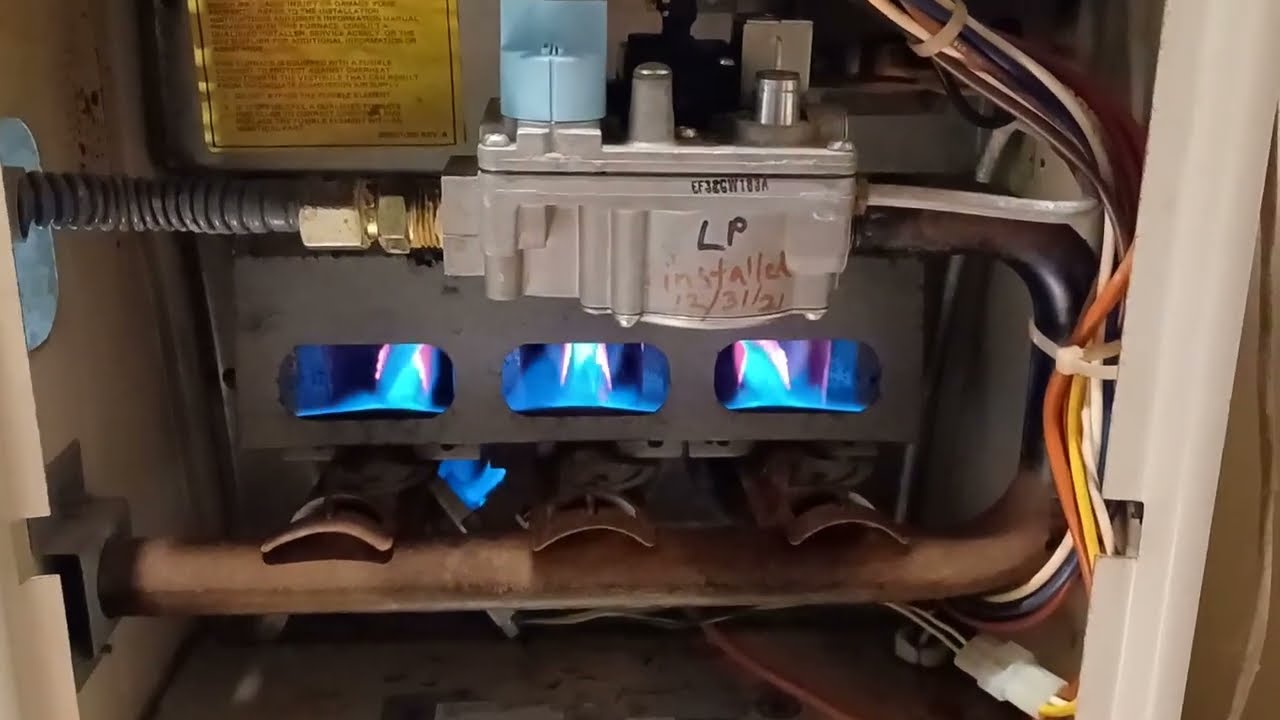 CARRIER FURNACE 58GS Series 130, TICK TICK TICK No Pilot Light, Pilot Assembly, Lockout, No Heat