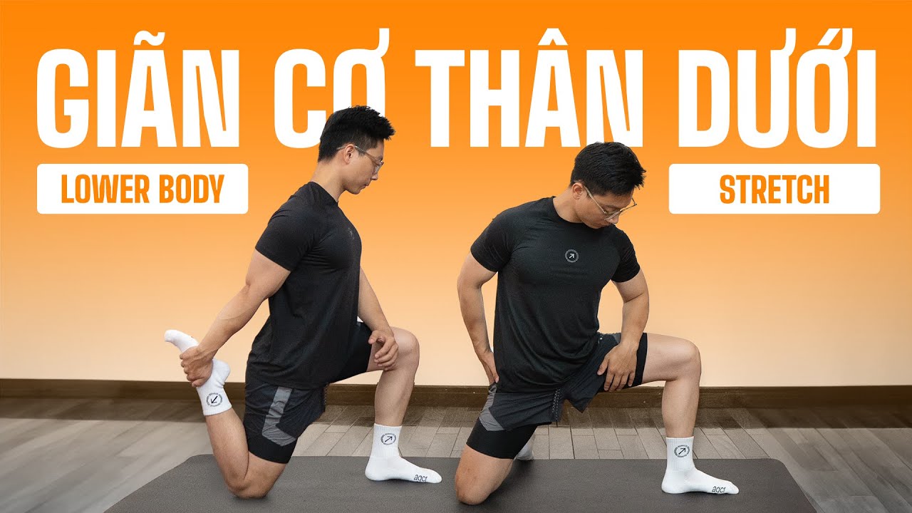 GI&Atilde;N CƠ TH&Acirc;N DƯỚI h&agrave;ng ng&agrave;y | Lower Body Stretches | SHINPHAMM