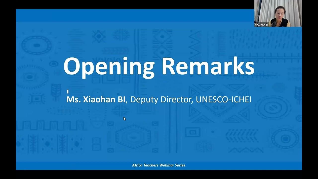 Africa Teachers Webinar Series. Unit 4: Improving Education in Africa: The Potential of Digital...