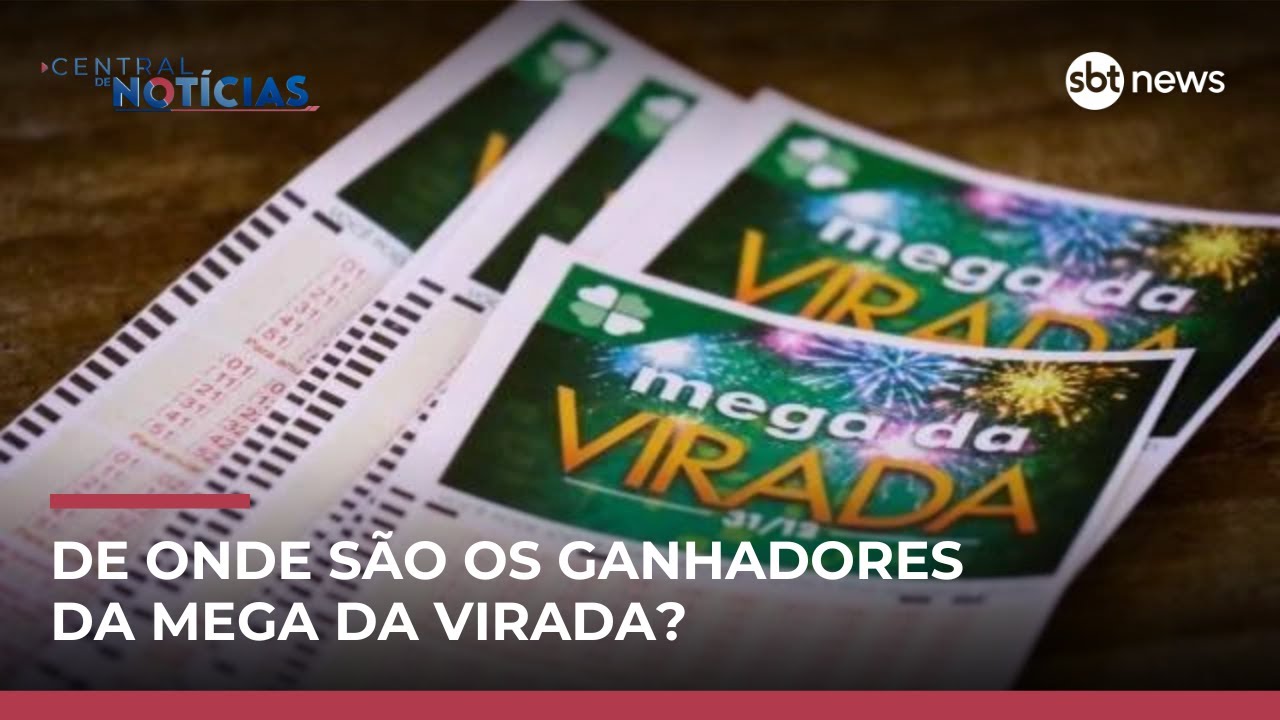 Mega da Virada: seis apostas dividem pr&ecirc;mio; saiba de onde s&atilde;o | #CentraldeNot&iacute;cias
