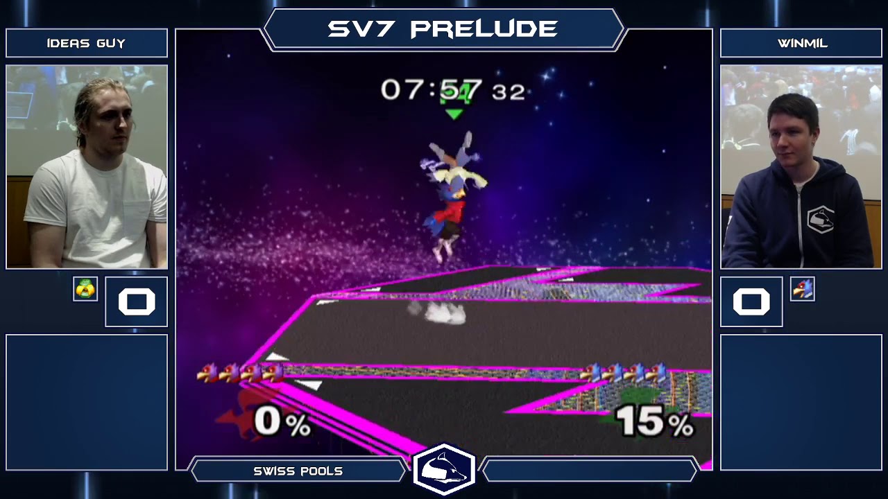 SV7 Prelude Melee Singles - Ideas Guy (Sheik/Red Falco) vs winmil (Falco) - Swiss Pools R1