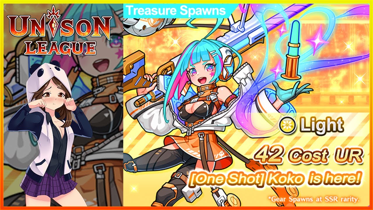 Unison League Treasure Spawn Featuring [One Shot] Koko!
