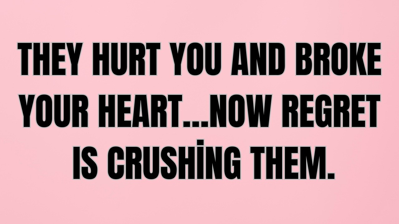 They Hurt You and Broke Your Heart… Now Regret Is Crushing Them.