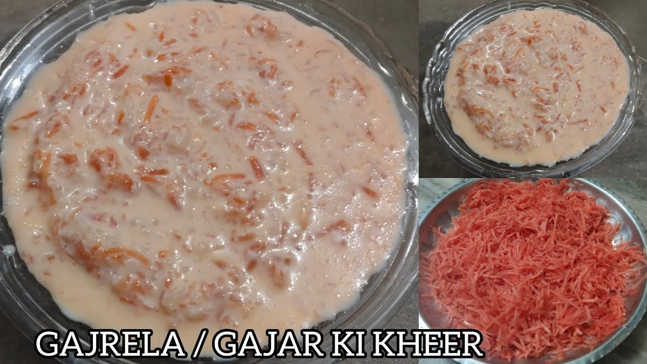 GAJRELA || Easy & Tasty GAJAR KI KHEER || 