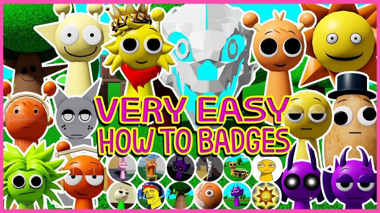 Roblox - Update - Gamepass And How to get 10 Badges in 3D Sprunki Roleplay & Animations