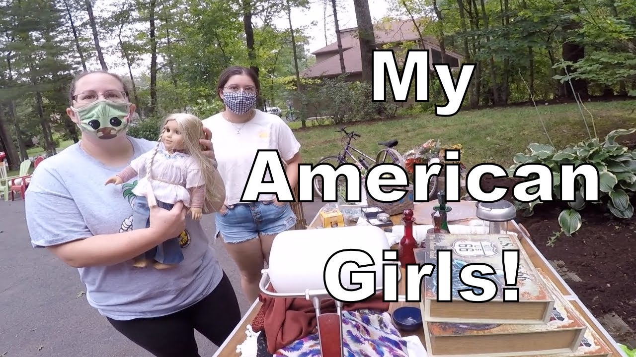 Кукла American Girls! Что еще мы нашли? Гаражные распродажи в прямом эфире! Подработка перепродаж...