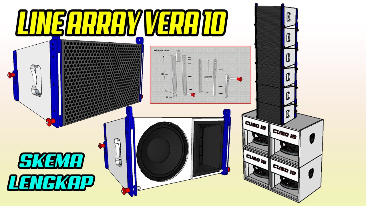 SKEMA LENGKAP LINE ARRAY VERA 10