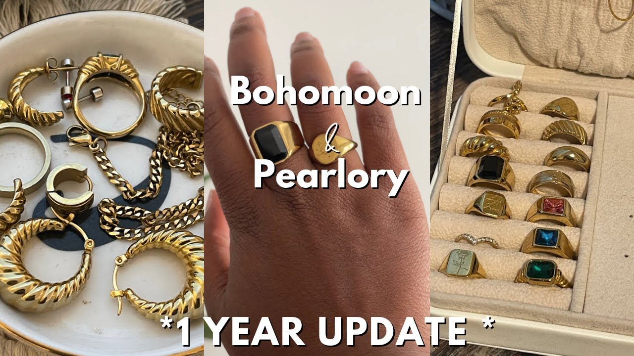 Bohomoon & Pearlory Tarnish-Free Jewelry Review | *one year update*