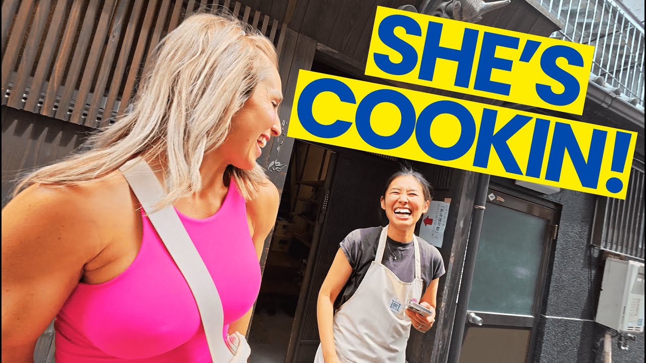 The one cooking Gyoza & A Retro Arcade