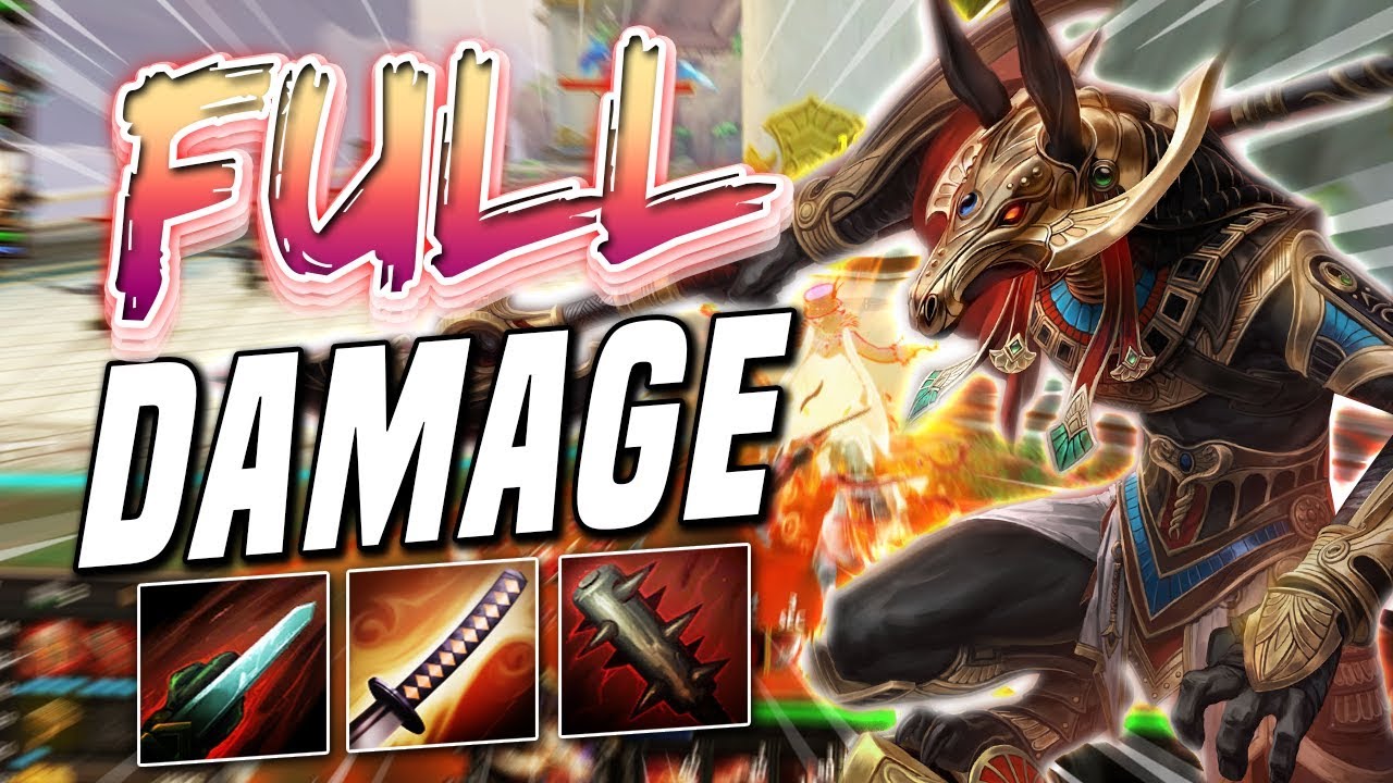 Smite: Set FULL DAMAGE BUILD - Set IS THE MOST FUN GOD!
