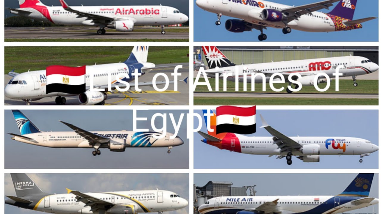 List of Airlines of Egypt | Aviation BD