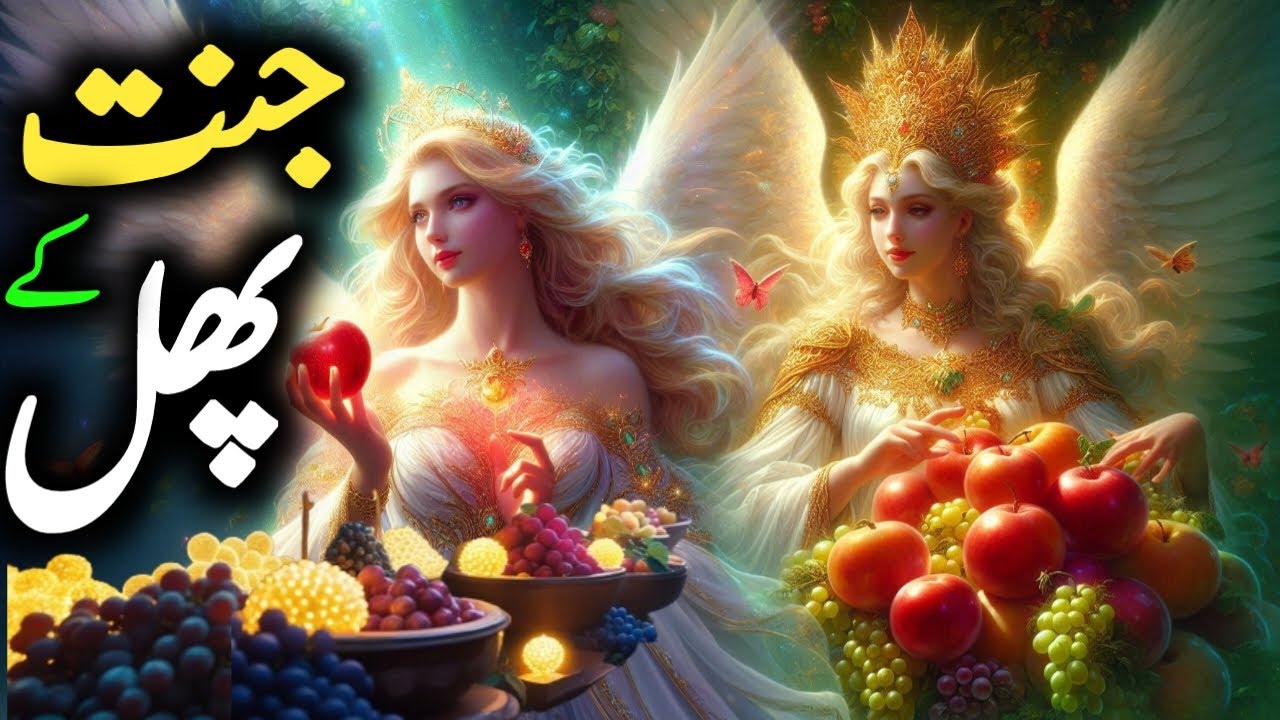 Heaven Fruits in Islam 🍇 | Jannat ke Phal | Fruits Mentioned in Quran | Islamic Knowledge I 72 hoor