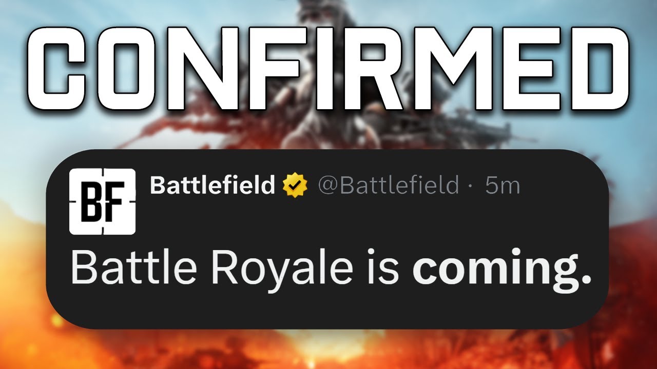 Battlefield BATTLE ROYALE Confirmed by Devs!