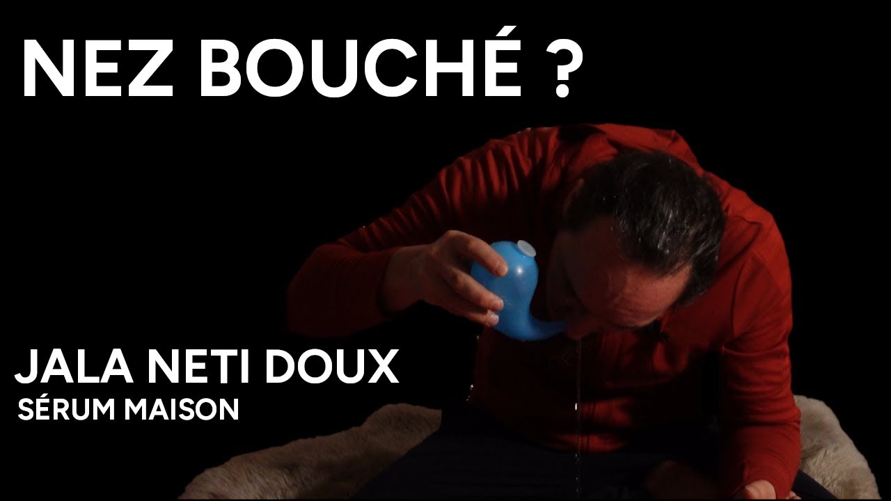 Nez bouché / rhume : mon Jala Neti DOUX + gargarisme (sérum physiologique maison)