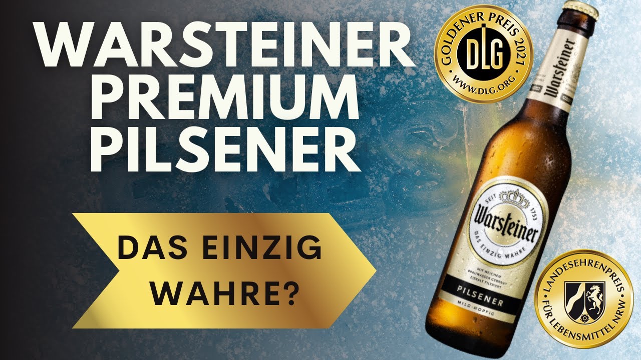 Warsteiner Premium Pilsener 🍺 Mega Warsteiner Bier Test Silber Biertest von den geilen Testoleros