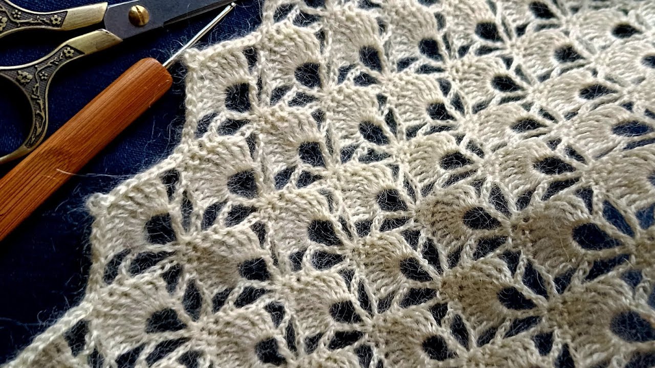 Crochet Pattern That Feels Like Soft, Delicate Flowers Embracing You