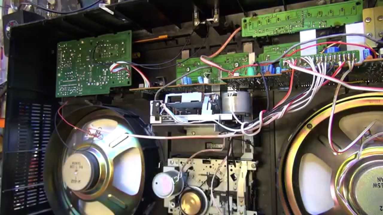Oprava radiomagnetofonu Crown SZ-5100SL [HD 2015]