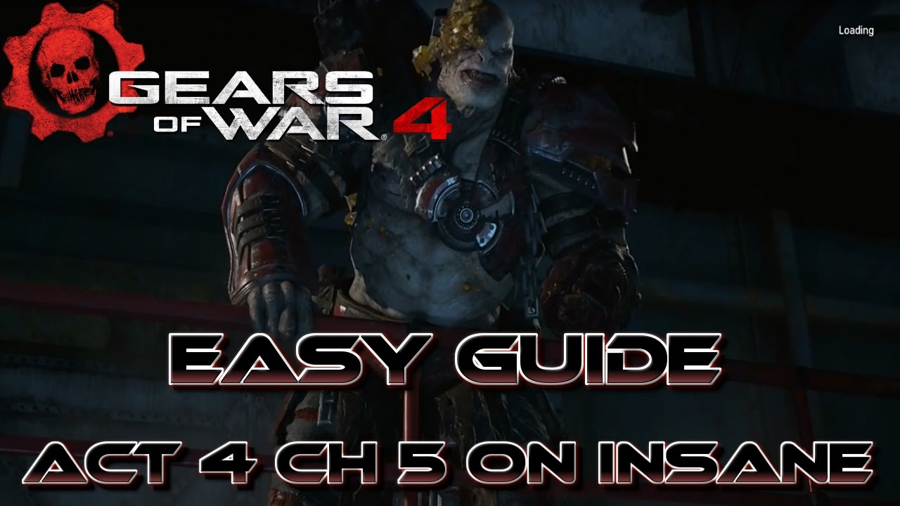 Gears Of War 4: How To Beat The Swarmak Boss Easy On Insane!
