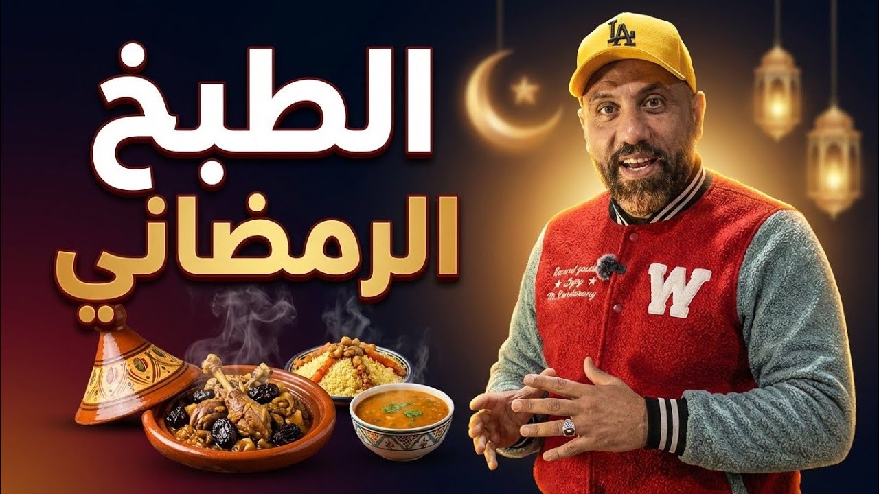 حضرت معكم طاجين مغربي 100% مع فطور تقليدي اجواء رمضانيه