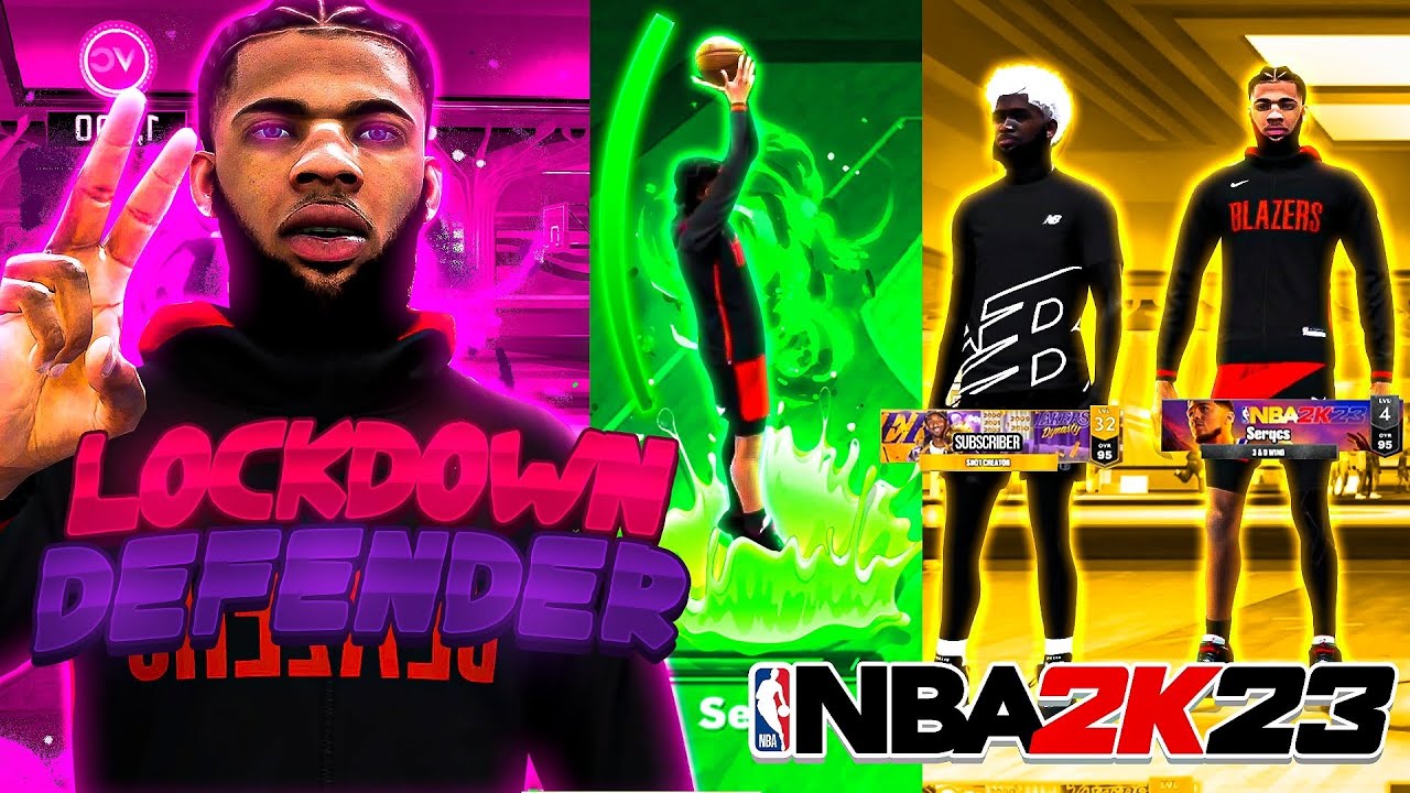 I TOOK A SUBSCRIBER TO THE COMP STAGE ON NBA 2K23 AND MY LOCKDOWN DEFENDER BECAME UNSTOPPABLE!
