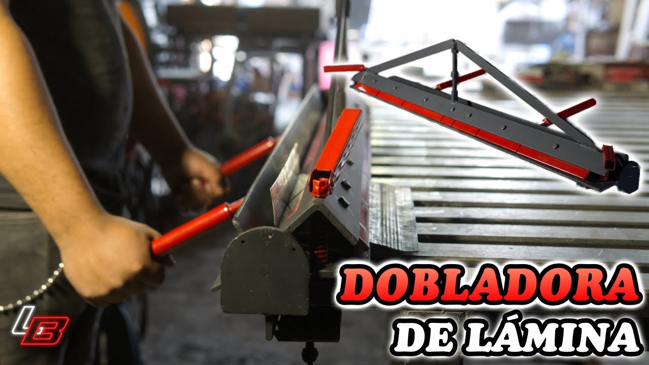 🤯 DOBLADORA/Plegadora de Lámina para Herrería 👨‍🏭 || Los Bestauradores