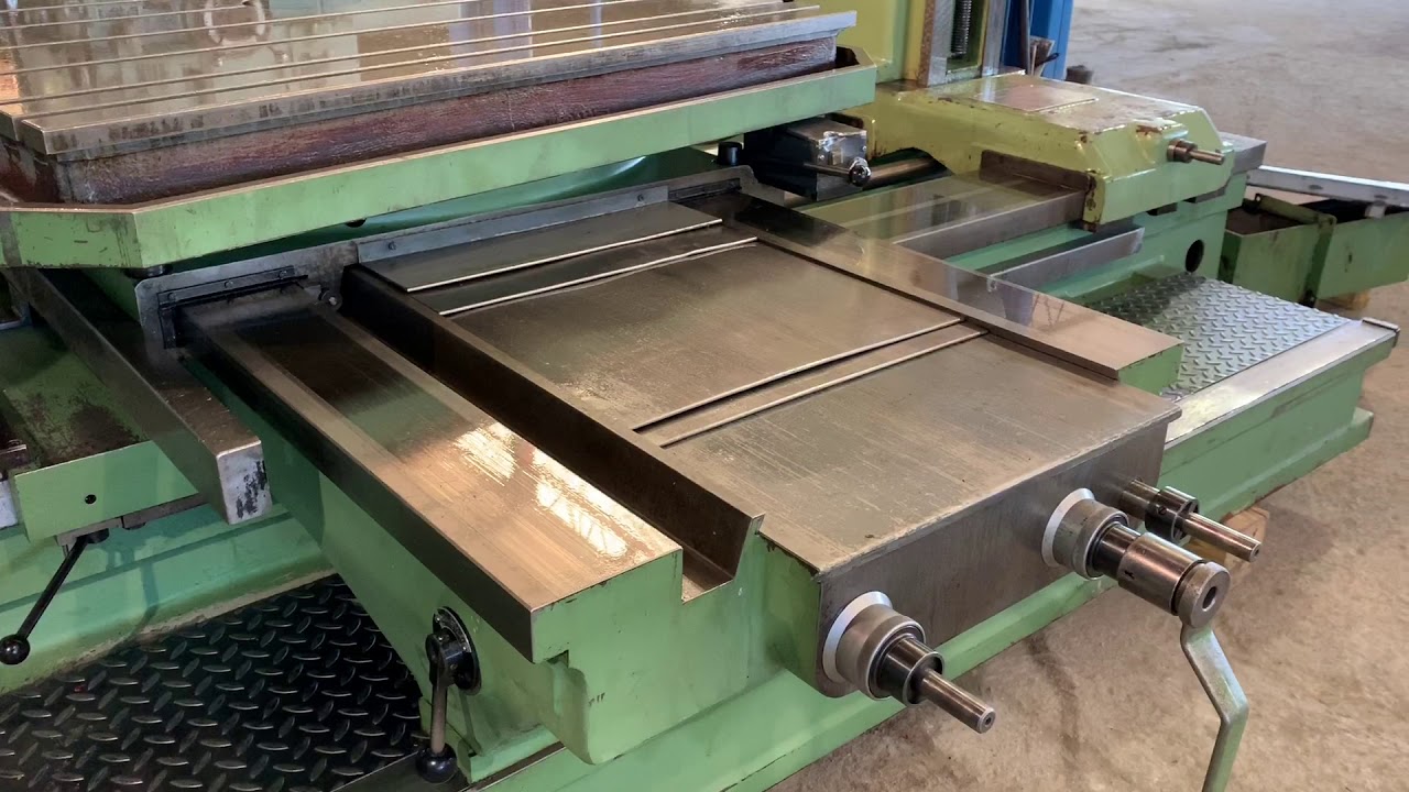 4” TOS W100A Horizontal Boring Mill new 2000 with Tailstock