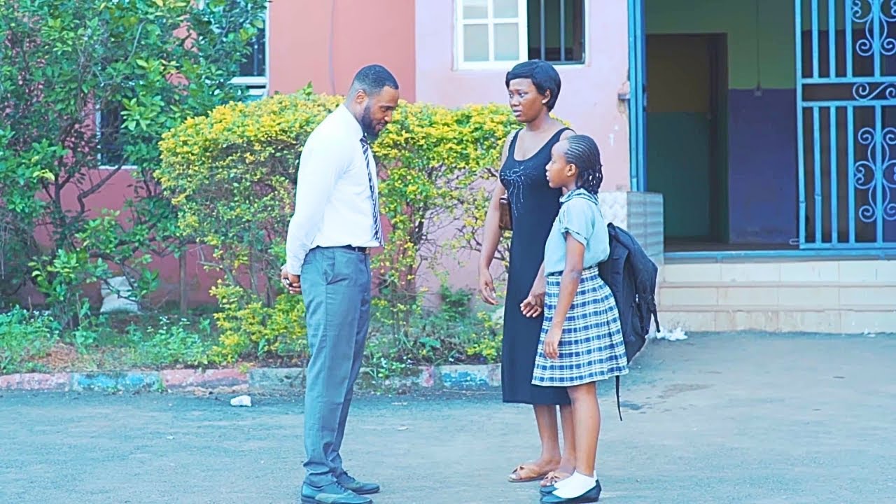 She pickd her daughter frm school &met a Billionaire nt knwin he's her childs father| Nigerian Movie