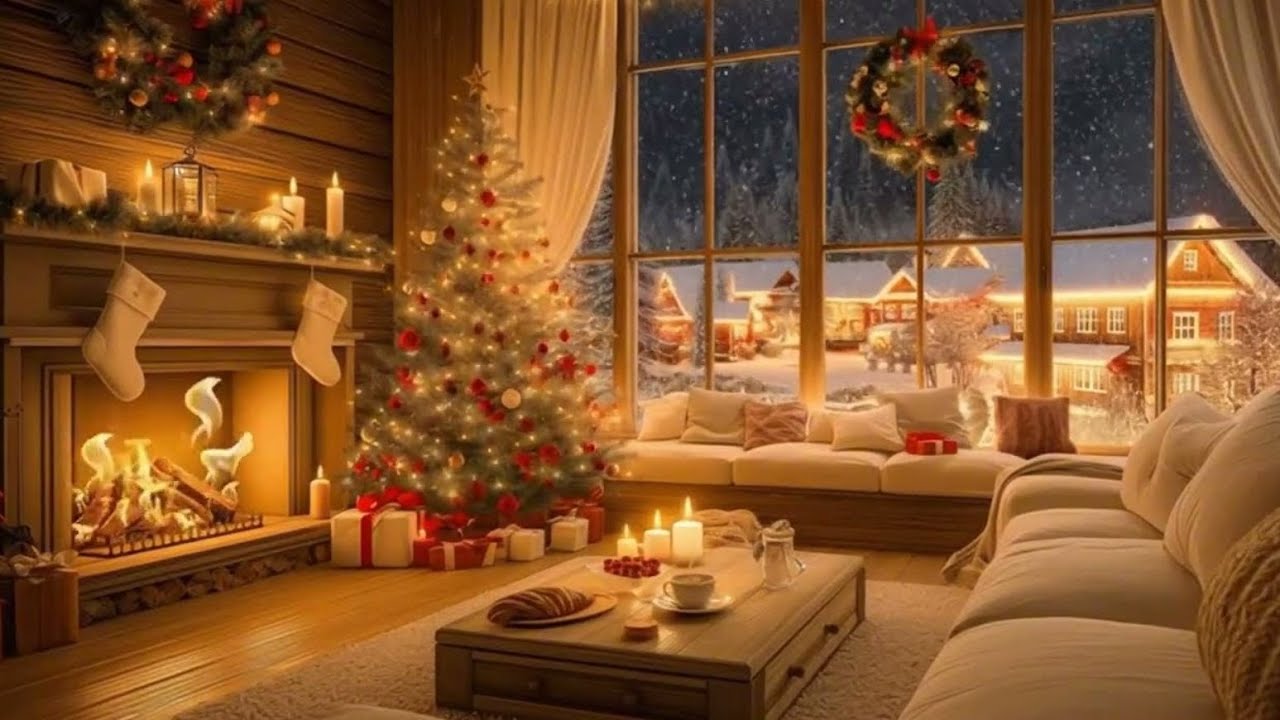 Fireplace Crackling 🔥 Ultimate Cozy Home Ambience