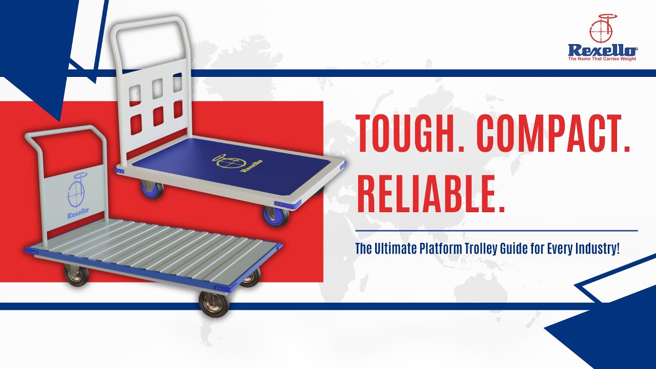 Rexello Trolleys: The Ultimate Platform Trolley Guide for Every Industry!
