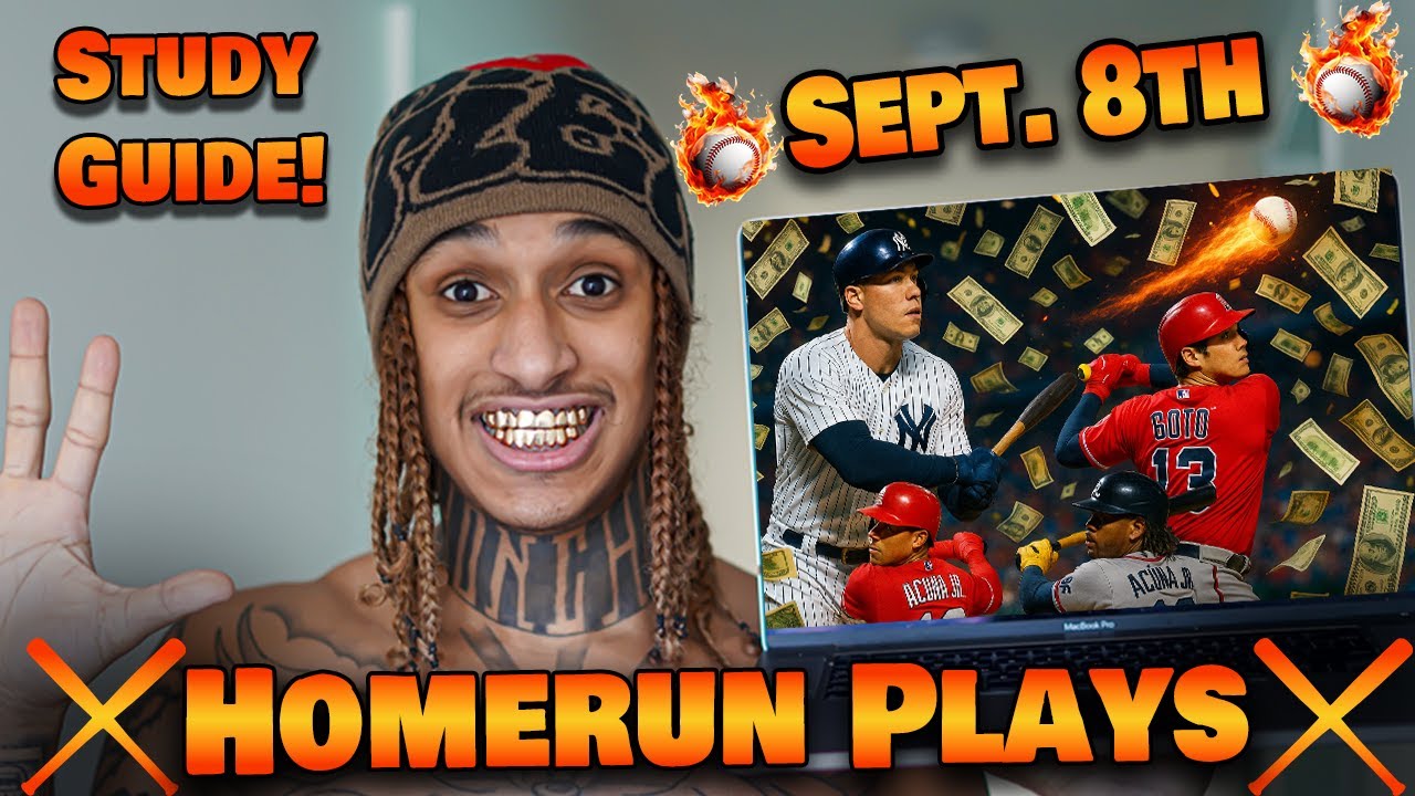 Best HOMERUN picks for September 8th 2025!