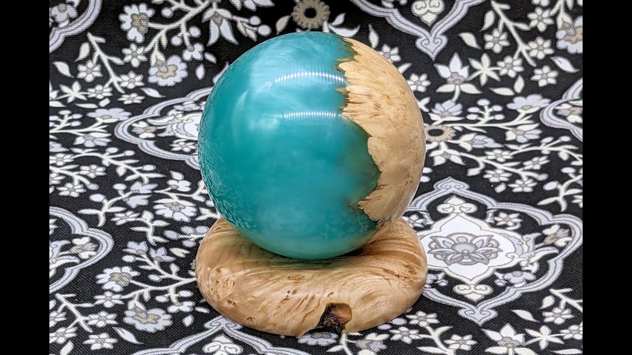 Hybrid Sky-Blue Sphere/Ball (No Sanding Shown)