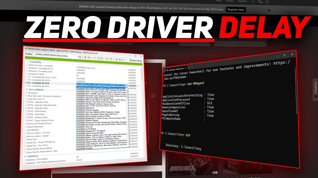 Fix GPU Latency &ndash; Boost FPS & Reduce Input Delay with Secret Driver & Registry Fixes