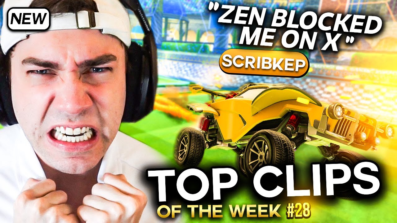 Reacting to Rocket Leagues MOST VIEWED Twitch Clips of The Week! #28