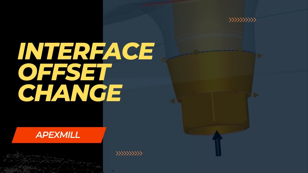 ApexMill. Angled screw channel interface processing