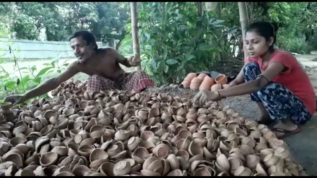কুমারের মাটির চাক 
