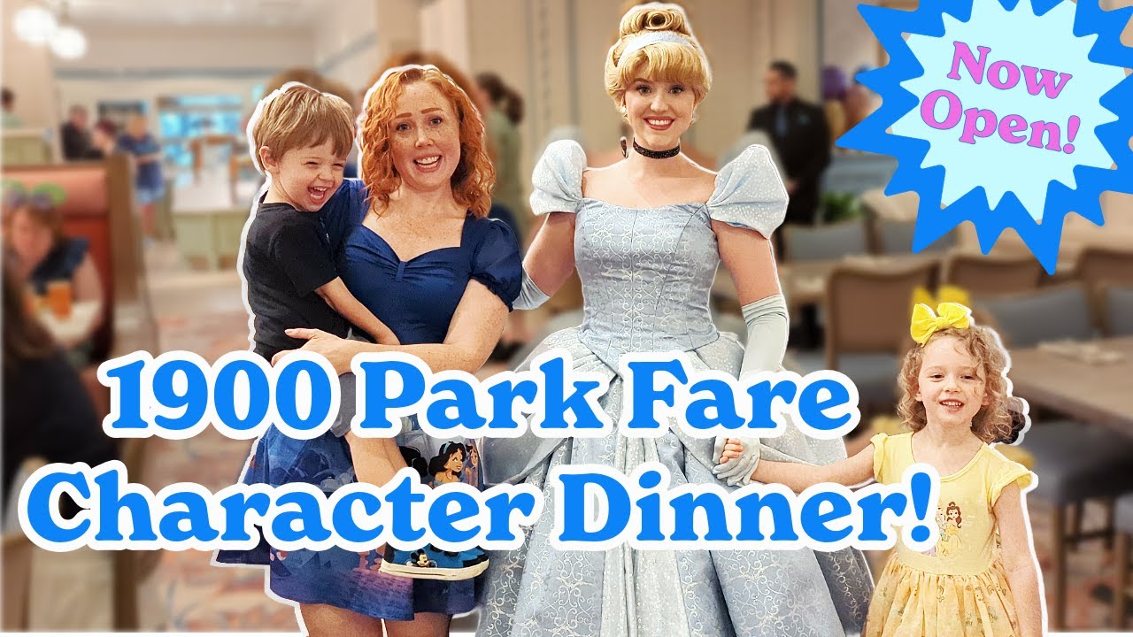 DON'T Go JUST for the STRAWBERRY SOUP! Full Review of Disney's 1900 Park Fare!