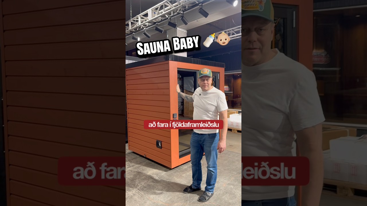 Sauna Baby 🍼👶🏼 Krúttlegasta Saunahúsið okkar.