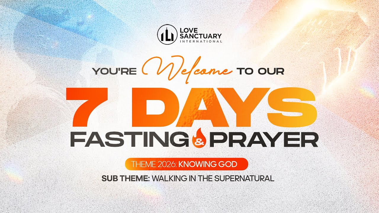 7 DAYS FASTING AND PRAYER  (JAN. 2026) || DAY THREE
