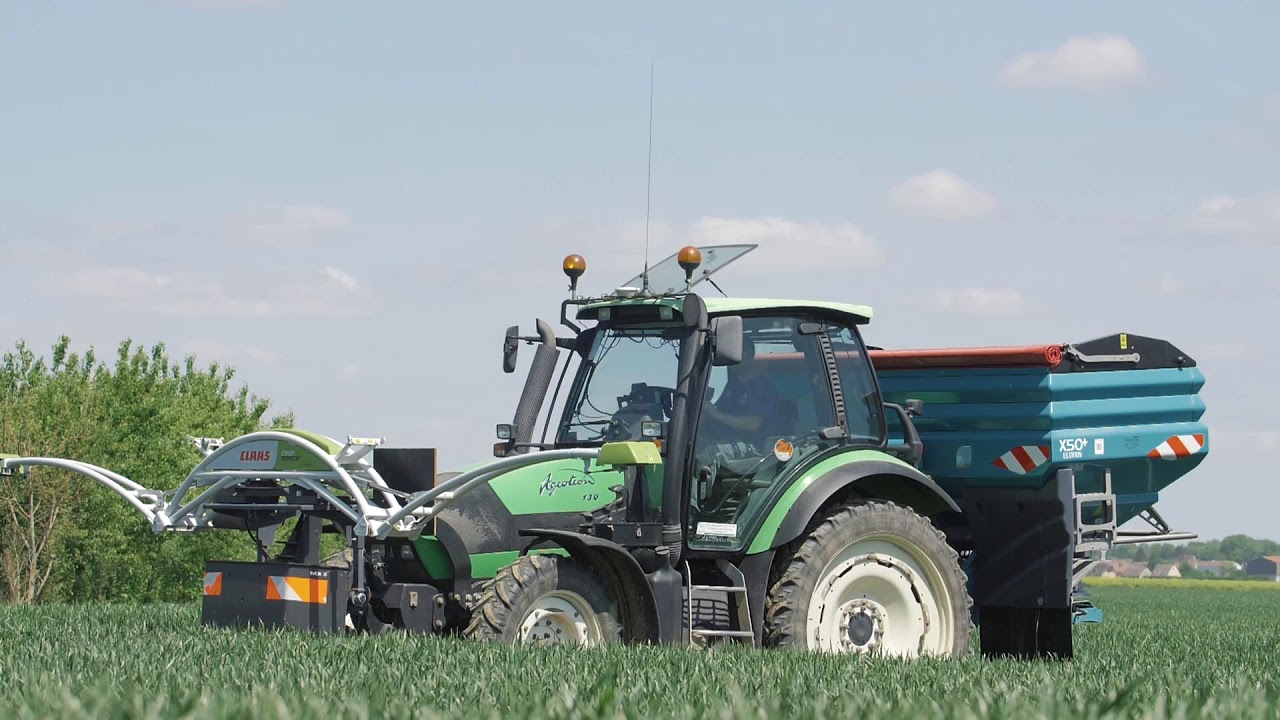 Modulation de Dose - SULKY X50+ - CLAAS Crop Sensor -