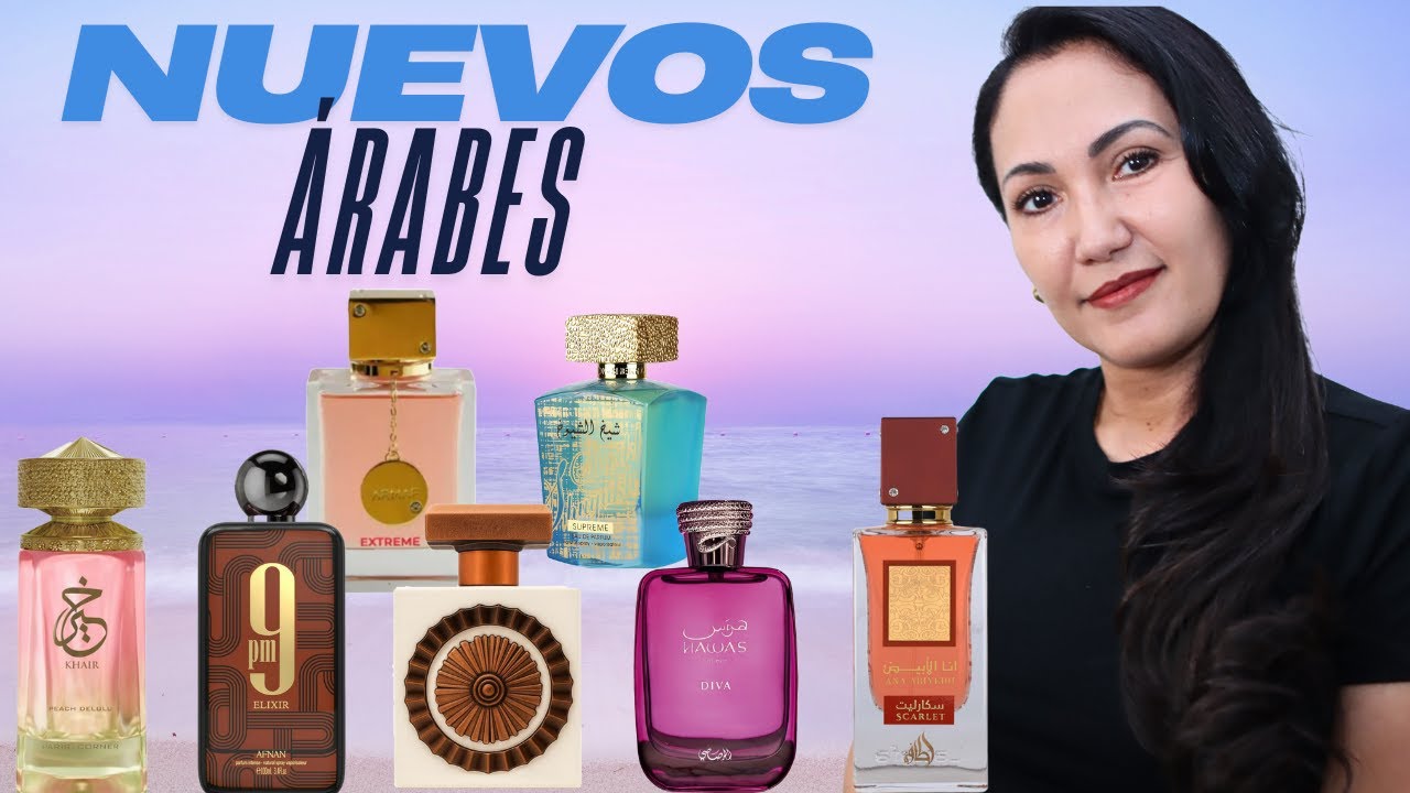 NUEVOS Lanzamientos &Aacute;rabes Club de Nuit Extreme, Hawas Diva, Nebras Elixir, Ana Abiyedh Scarlet