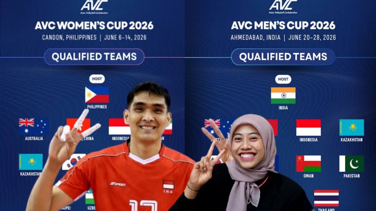 🔴WELCOME BACK TO AVC CUP 2026‼️SQUAD MERAH PUTIH TELAH SIAP‼️