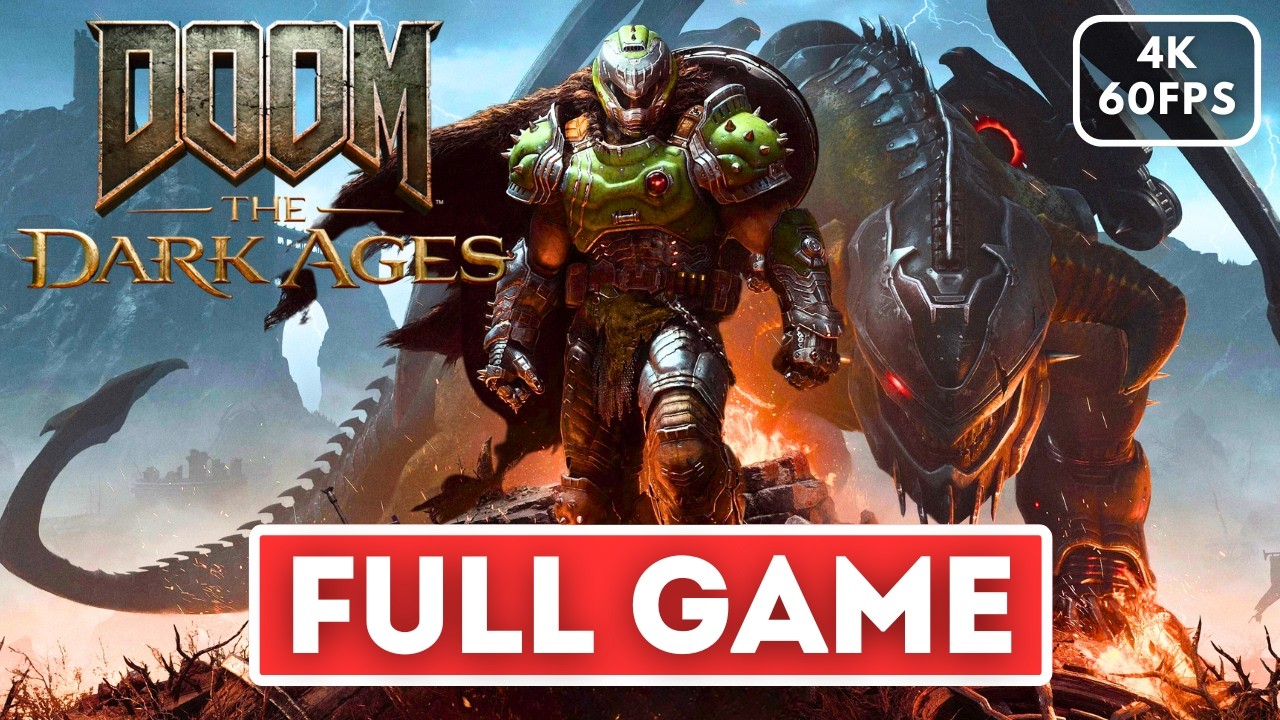 DOOM THE DARK AGES Gameplay Walkthrough FULL GAME (4K 60FPS) No Commentary