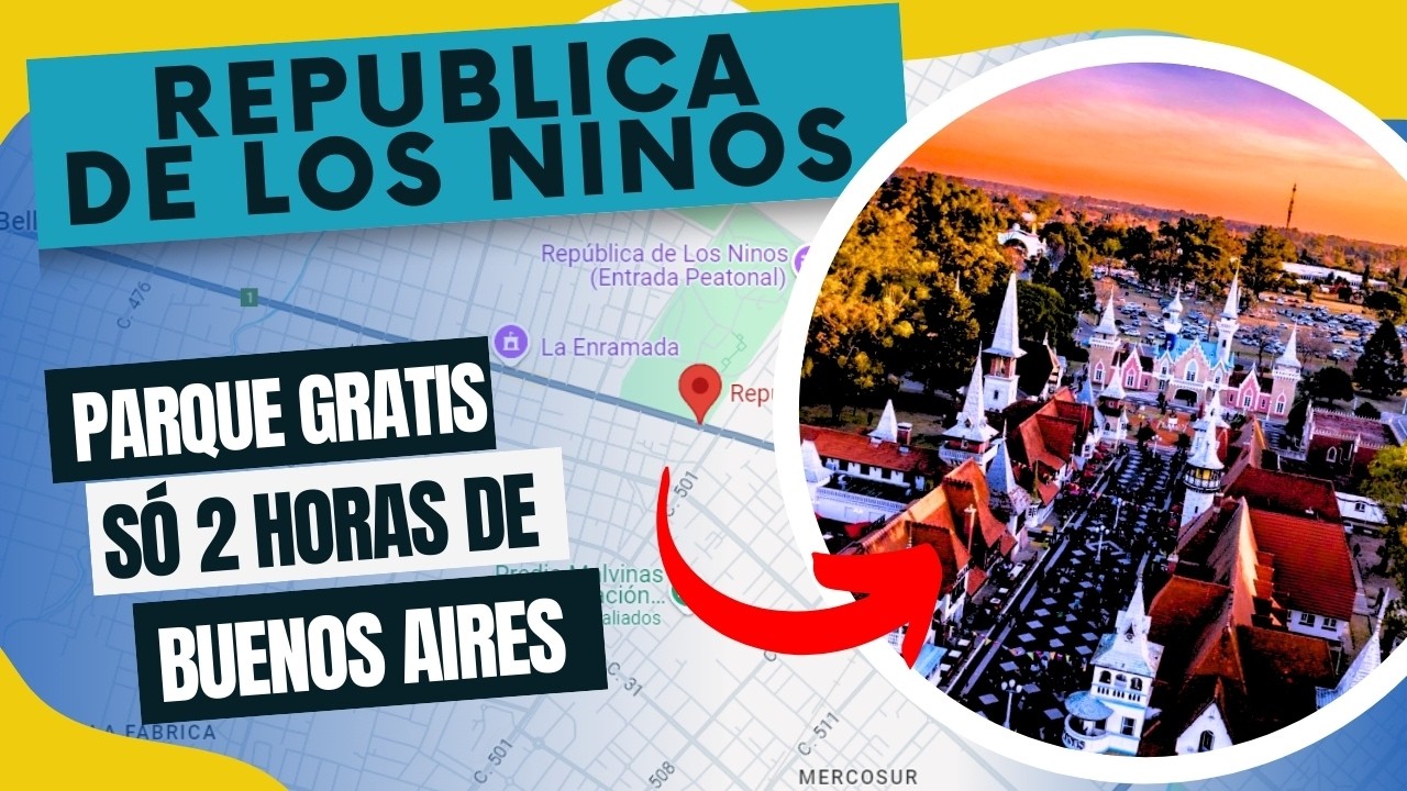 O Que Fazer em Buenos Aires com crianças ? Republica de los Ninos o parque que inspirou a Disney!