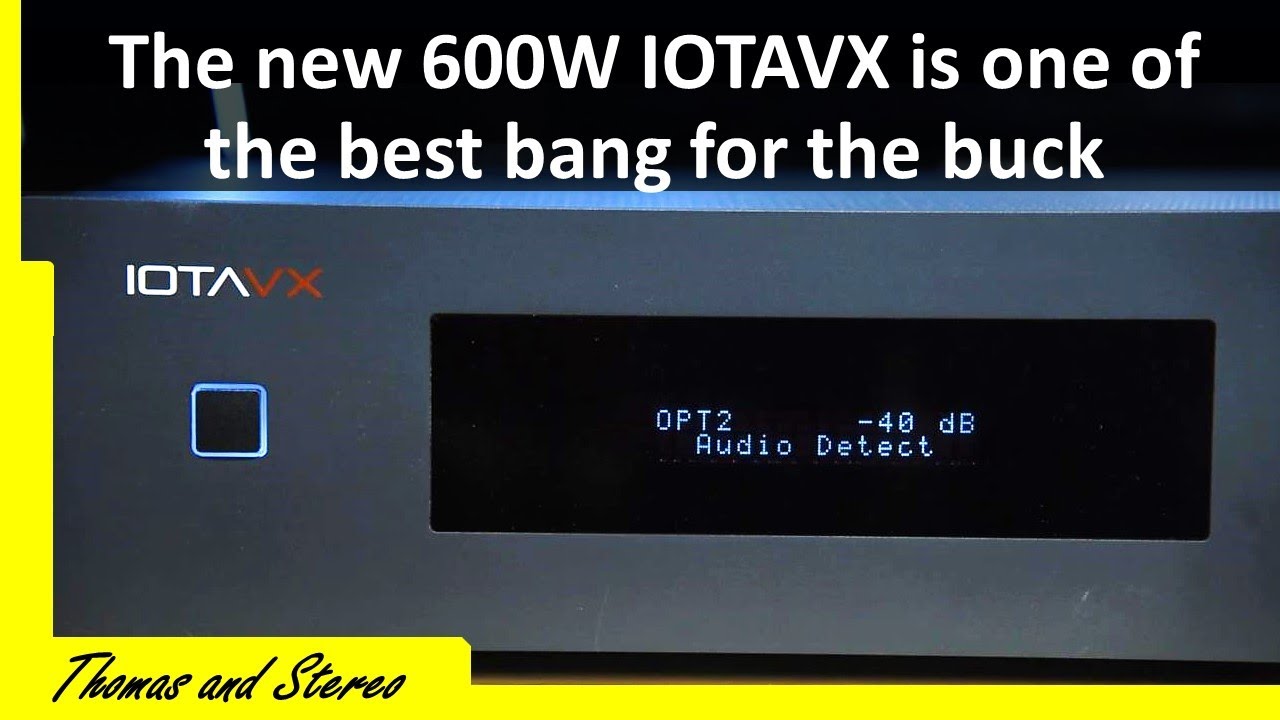 Affordable high performance IOTAVX SA40 & PA40 amplifier review