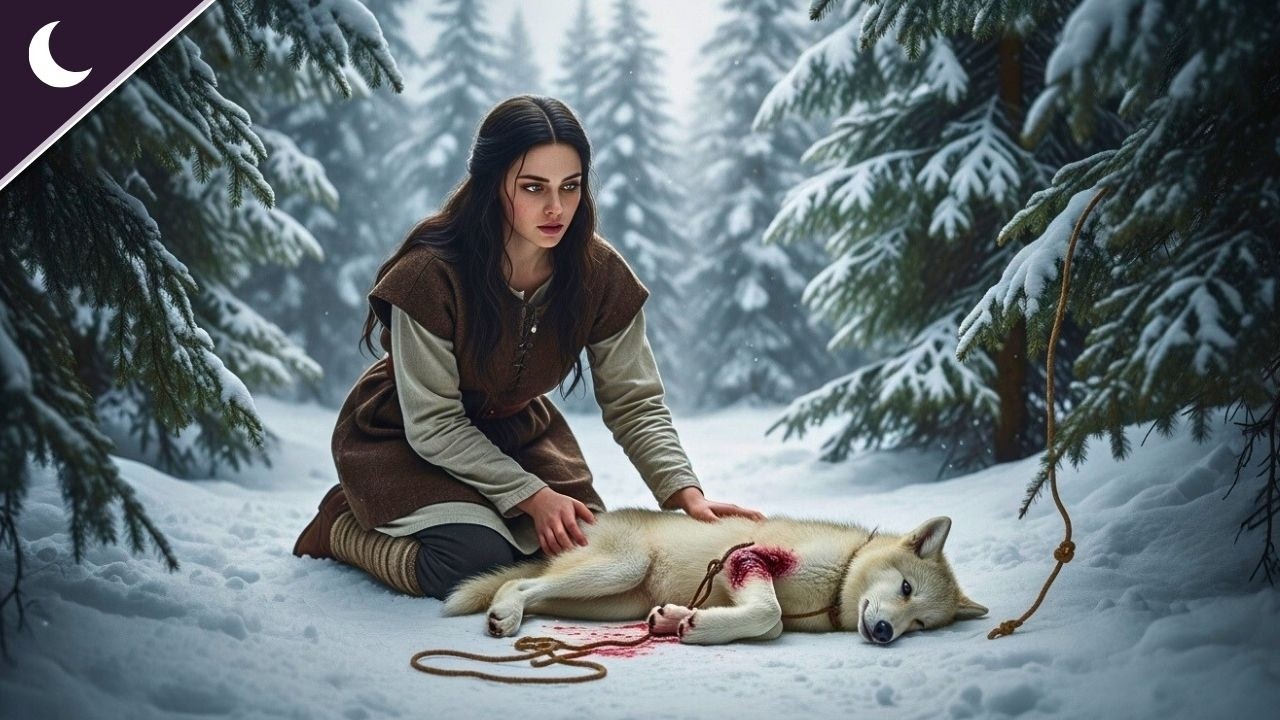 She Found the Alpha King's Lost Pup in the Snow — 50 Wolves Tracked Her to Claim Them Both